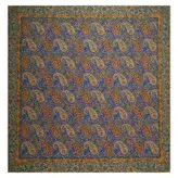 رومیزی مربع ترمه ابریشم کد TRM66