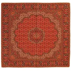 رومیزی مربع ترمه ابریشم کد TRM5