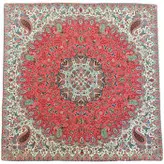 رومیزی مربع ترمه ابریشم کد TRM184