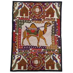 رومیزی سوزن دوزی ابریشم دیوار کوب کد GHAAB12