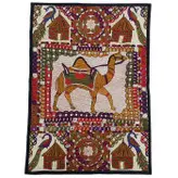 رومیزی سوزن دوزی ابریشم دیوار کوب کد GHAAB12