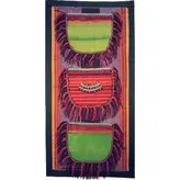 جاجورابی ابریشم ترکمن دیوار کوب کد JATORK8