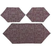 ست 3 تکه رومیزی ترمه ابریشم کد TRSETE61