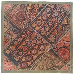 کاور کوسن سوزن دوزی گلابتون کد QUZAR34