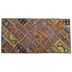 رومیزی مستطیل بزرگ سوزن دوزی گلابتون کد MOSBO۸ نفیس آستردار