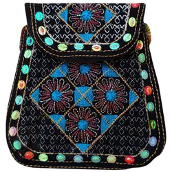 کیف گردنی کوچک سوزن دوزی کد KFSOOZ74