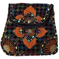 کیف گردنی کوچک سوزن دوزی کد KFSOOZ81