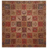 رومیزی مربع ترمه ابریشم کد TRM12