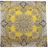 رومیزی مربع ترمه ابریشم کد TRM151