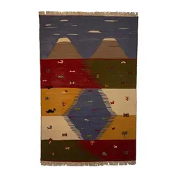 گلیم گبه دستباف کد GLG12