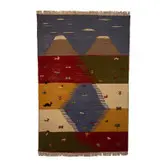 گلیم گبه دستباف کد GLG12