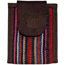 کیف کوچک گردنی گلیم دستباف کد KFGA1