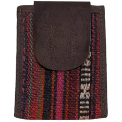 کیف کوچک گردنی گلیم دستباف کد KFGA۱7