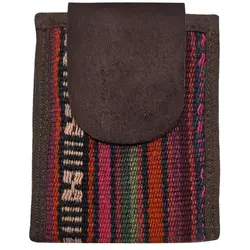 کیف کوچک گردنی گلیم دستباف کد KFGA۱۸