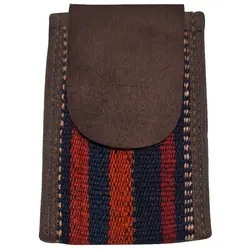 کیف کوچک گردنی گلیم دستباف کد KFGA۳۶