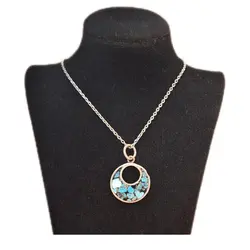 گردنبند نقره زنانه فیروزه کوب کد ZIF۱۴۶ عیار نقره 925 تراشه سنگ فیروزه نیشابور طول زنجیر نقره 55 سانتیمتر وزن زنجیر نقره 2.40 گرم