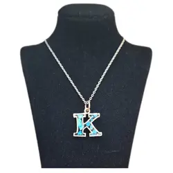 گردنبند نقره زنانه فیروزه کوب کد ZIF۱۰۹ عیار نقره 925 تراشه سنگ فیروزه نیشابور طول زنجیر نقره 55 سانتیمتر وزن زنجیر نقره 2.40 گرم