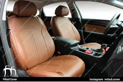 روکش صندلی هیوندا سوناتا LF چرم رنگ مارون