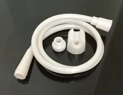 شلنگ توالت پلاستیکی سفید