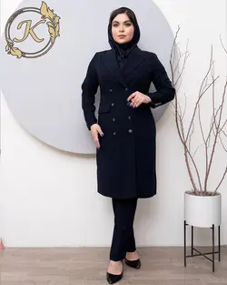 مانتو اداری مدل آناهیتا کد 1017