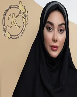 مقنعه تل دار اداری