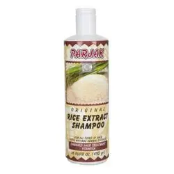 شامپو پرژک حاوی عصاره طبیعی سبوس برنج 450 گرمی مناسب تمامی موها خصوصا موهای خشک و آسیب دیده