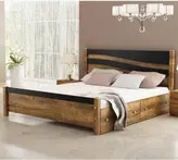 تخت خواب دونفره مدل موج