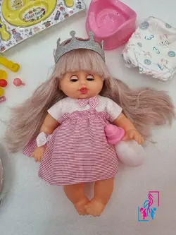 عروسک بیبی بورن(با کیک تولد)