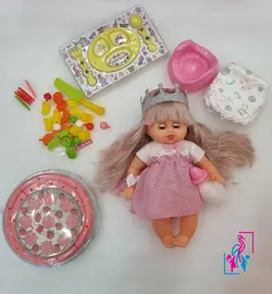 عروسک بیبی بورن(با کیک تولد)