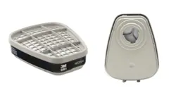 ماسک تنفسی تری ام بهمراه فیلتر و کارتریج 3M 6200/07025 Half Face Mask