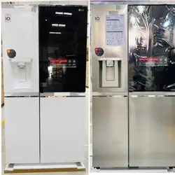 یخچال و فریزر الجی مدل x267s رنگ سفید با دوسال گارانتی و ضمانت اصالت کالا