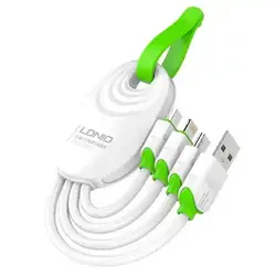 کابل 3 سر فست شارژ |LDNIO LC95 - رسا مموری