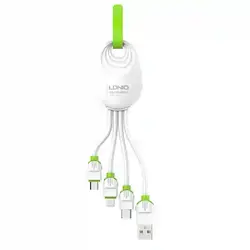 کابل 3 سر فست شارژ |LDNIO LC95 - رسا مموری