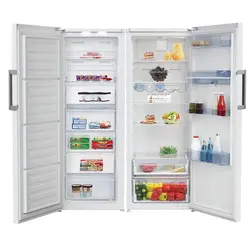 یخچال فریزر دوقلو بکو رنگ سفید