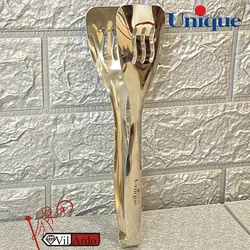 انبر سالاد هلالی استیل یونیک کد UN-3413
