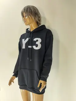 هودی زنانه و مردانه پارچه  دورس سه نخ داخل کرک طرح y_3  کد1436