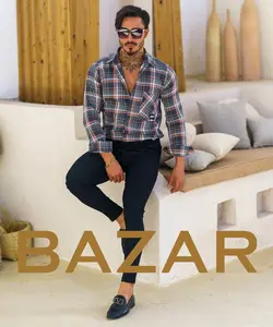 پیراهن آستین بلند راه راه STWD کد 11252 - فروشگاه پوشاک M2Mode