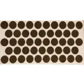 پد پایه مبل و صندلی نمدی مدل D48 پشت چسب دار دایره بسته 48عددی