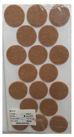 پد پایه مبل مدل D-14 بسته 14 عددی