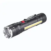 چراغ قوه یو وی(UV) دوحالته مگنتی یو وی 365 ، نور سفید قوی مدل UV-26 / LED COB WORKING LAMP