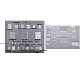 شابلون سه بعدی A13 مخصوص تعمیر برد گوشی آیفون ۱۱ / ۱۱ پرو / ۱۱پرو مکس