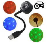 رقص نور موزیکال یو اس بی مدل USB COLORFUL SUNSET LIGHTS M9