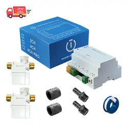 پک اقتصادی تایمر آبیاری به همراه شیر برقی