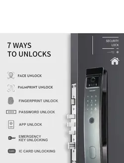 قفل دیجیتال هوم لاک F350 – هوشمند سازی ساختمان آکو