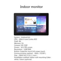 تاچ پنل آیفون تصویری هوشمند 