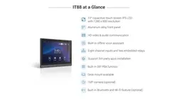 تاچ پنل آیفون تصویری هوشمند آکووکس مدل IT88A – هوشمند سازی ساختمان آکو