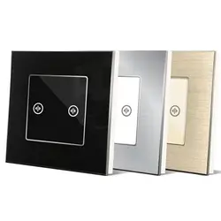 کلید لمسی پرده برقی هوشمند 2تیکه – هوشمند سازی ساختمان آکو