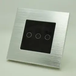 کلید لمسی هوشمند 2تیکه سه پل – هوشمند سازی ساختمان آکو