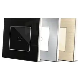 کلید لمسی هوشمند 2تیکه تک پل – هوشمند سازی ساختمان آکو