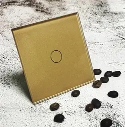 کلید هوشمند لمسی تک پل Livolo – هوشمند سازی ساختمان آکو